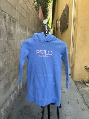 Polo Ralph Lauren Women's Hoodie Sweatshirt Size L Blue - Image 1 of 4