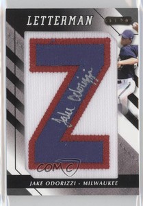 2008 Razor Letterman 20 /20 Jake Odorizzi #JO-Z1 Auto