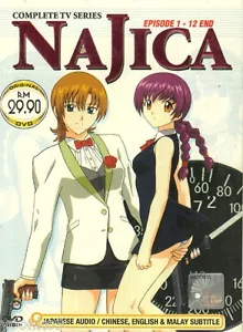 DVD Anime Najica Dengeki Sakusen Complete TV Series 1-12 End English Subtitle R0 - Foto 1 di 2