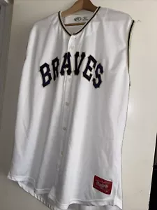 Atlanta Braves Rawlings Sewn Jersey Jason Heyward #22 Xl MLB 2010-14 Sleeveless - Picture 1 of 9