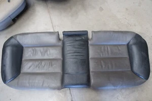 01-05 Audi C5 Allroad OEM Rear Lower Seat Bench Black/Gray Leather - Picture 1 of 1