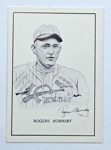 Salón de la Fama Callahan 1950 Rogers Hornsby excelente estado bien centrado - Imagen 1 de 2