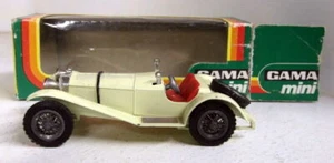 Gama 1/45 987 Mercedes Sportwagen SSK Cream Vintage diecast model car - Picture 1 of 4