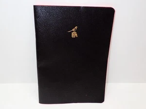 BIEFFE Übungsbuch Journal handgefertigt 8"" x 5,5"" Made in Italy schwarz - Bild 1 von 10