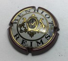 HENRIOT - REIMS - N° 33 - CAPSULE CHAMPAGNE - MARRON - 32 MM