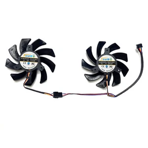 Graphics Card Cooling Fan Replacement Parts fit for DATALAND RX460 4GB X-Serial - Photo 1/8