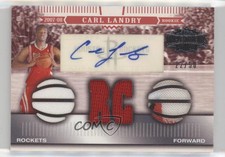 2007-08 Topps Triple Threads Relic /50 Carl Landry #137 Rookie Auto RC