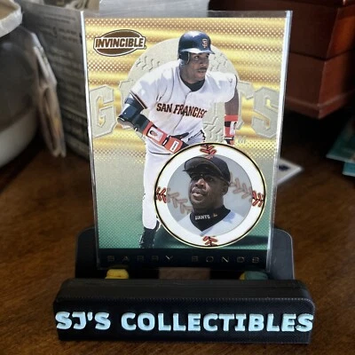 Tarjeta de Barry Bonds 1999 Pacific Invincible #126 - Gigantes - Casi nueva - Como nueva Foto 1 de 2