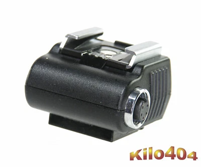 Pentax Hot Shoe Adapter F ✯ Blitzschuh Adapter ✯ Blitz ✯ TOP ✯ Analog + Digital - Image 1 of 4