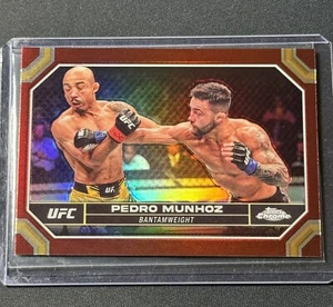 2024 Topps Chrome UFC PEDRO MUNHOZ Magenta Refractor #155 - Picture 1 of 2