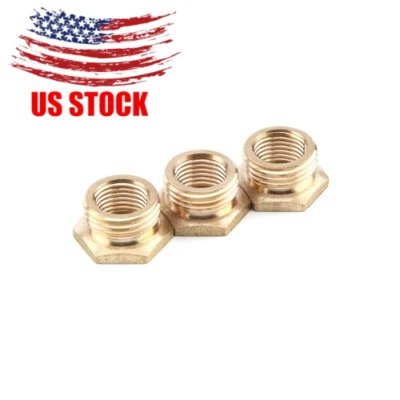 RCEXL Advanced 2pcs 14mm to 10mm spark plug Bushing adapters (Copper) Model - Image 1 of 4