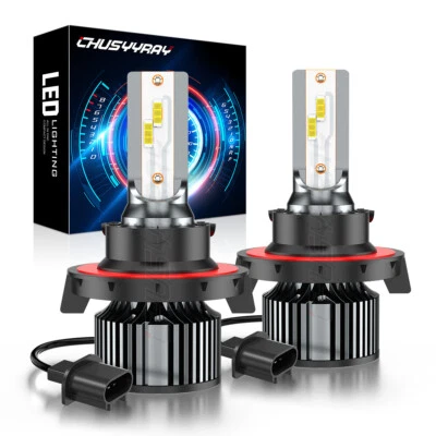 Kit de bombillas de faros LED 200W 6500K para Chevrolet City Express 2015-2017 H13 9008 Foto 1 de 4