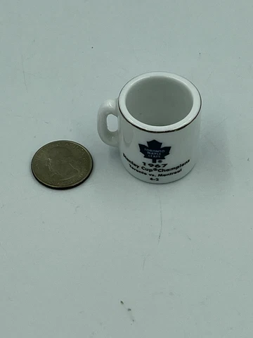 NHL Stanley Cup Crazy Mini Mug Toronto vs. Montreal 1967 Champs 4-2 Cover