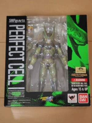 Figura de acción S.H Figuarts Dragon Ball Z: PERFECT CELL 160 mm Bandai Japón nueva Foto 1 de 4