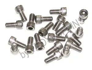 20-SS 1/4""-20 x 1/2"" SH STECKE INBUSKOPF MASCHINENSCHRAUBEN 18-8 EDELSTAHL - Bild 1 von 1