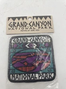 NIP Grand Canyon National Park Fred Harvey USA Made Embroidered Patch Badge - Picture 1 of 2