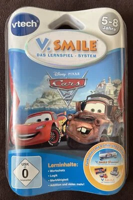 vtech V.SMILE Lernspiel - Disney Pixar - CARS 2 - Bild 1 von 3