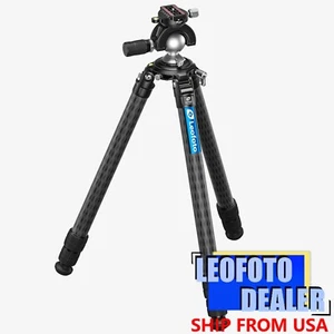 Leofoto Tripod w/ 100mm Bowl+Platform |Outdoor Shooting w/Head - LM-403CX+MH-60 - Picture 1 of 6