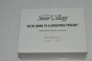 RB Department 56 Schnee Village We'Re Going To A Weihnachten Festzug #5435-6 ( - Bild 1 von 2