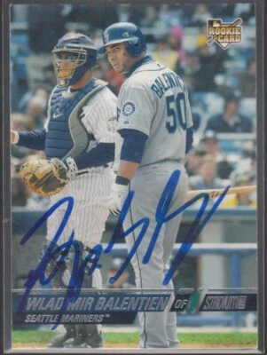 WLADIMIR BALENTIEN 2008 Topps Stadium Club #134 Rookie TTM/IP Signed Autographed - Image 1 of 2