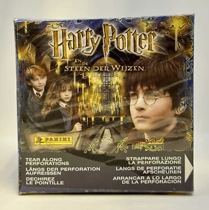2001 Panini Harry Potter und der Stein der Weisen versiegelte Box 50 Packungen Aufkleber - Bild 1 von 5