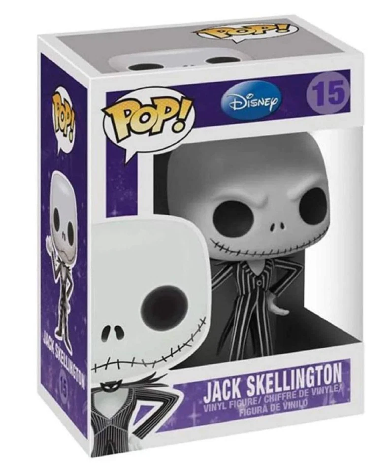 Pesadilla antes de Navidad POP! Vinyl Figura Jack Skellington 10 cm - Imagen 1 de 1