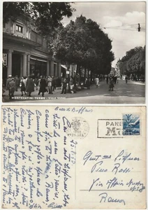 MONTECATINI THERME - PISTOIA - VIALE VERDI - VIAGG. 1950 -56812- - Bild 1 von 1