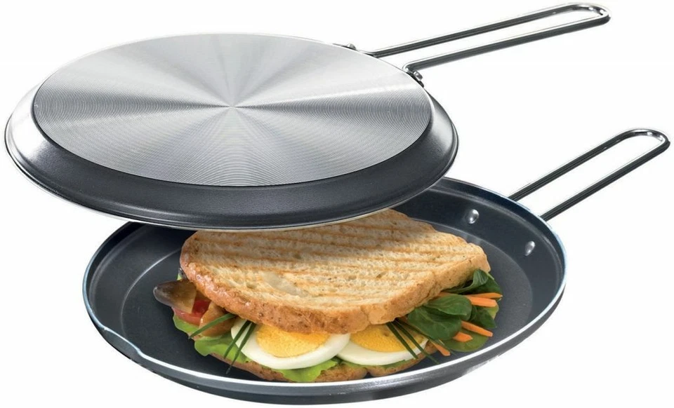 Padella doppia 18 inox antigr - Bistecchiera FRABOSK