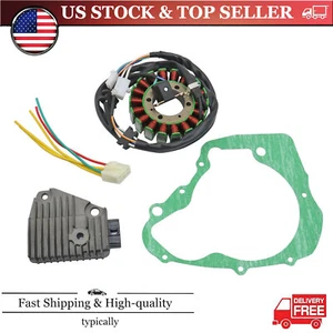 FOR XV250 VIRAGO/V-STAR MAGNETO COIL STATOR+VOLTAGE REGULATOR RECTIFIER+GASKET - Bild 1 von 7