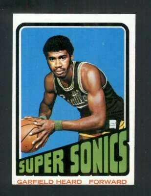 1972-73 Topps #98 Garfield Heard EXMT+ RC Rookie 128108 - Image 1 of 2