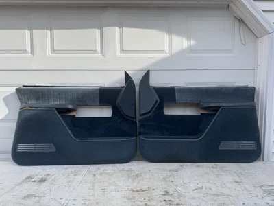 88-94 OEM Chevy GMC C/K camioneta Silverado Sierra conjunto de panel de puerta azul Foto 1 de 4