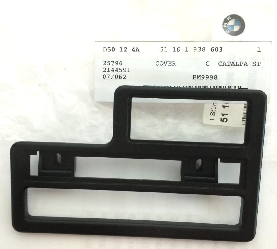 Automatic Transmission Shift Lever Cover - fits BMW 530i/535i/540i/735i/750iL - Image 1 of 1