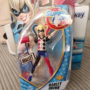 D.C. Super Hero Girls HARLEY QUINN 6" Sexy Girl Action Figure Mallet 2015 - 263 - Picture 1 of 3