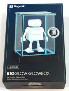 Bioglow Glowbox Blue LED Figure Display Case - Fits Standard Size Funko Pop! Box - Picture 1 of 5