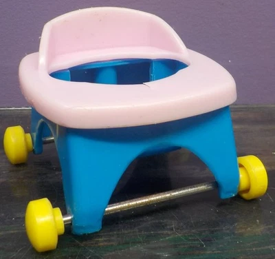 Conjunto de Brincadeiras Vintage Tyco Berçário (Cavalo Baby Walker) - Imagem 1 de 4