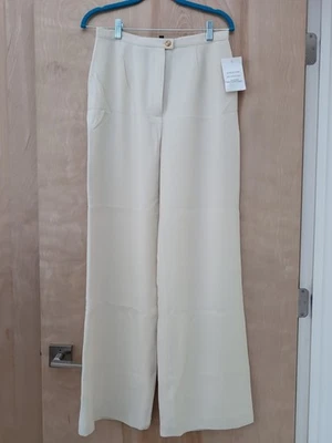 Ralph Lauren женщин платье брюки шерсти зимние белый/кремовый размер 8? 28 дюймов в ширину - Изображение 1 из 4