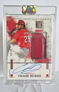 Chase Burns 2025 Panini Impeccable #EJA-CB Patch Auto /99 - Picture 1 of 2