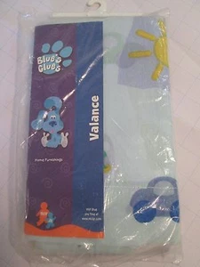 NIP Blues Clues Patchwork Blocks Window Valance NEW - Picture 1 of 2