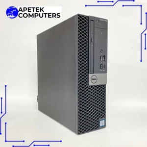 Dell OptiPlex 7050 SFF Intel i5 7600 16GB RAM 256GB SSD Windows 10 Desktop - Picture 1 of 5