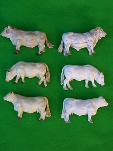 BRITAINS FARM ANIMAL MODELS CHAROLAIS COWS MULTI-LISTING - Bild 1 von 9