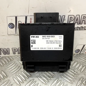 AUDI A1 A3 A5 A4 Q3 2009-2017 CONVERTIDOR DC MÓDULO REGULADOR DE VOLTAJE 8K0959663 - Imagen 1 de 7