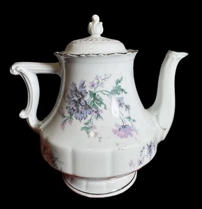 Antike Limoges Frankreich Porzellan Teekanne, Angelique SELTEN - Bild 1 von 11