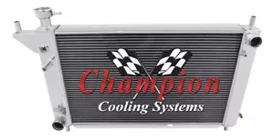1994 95 96 Ford Mustang Alum 3 Row Core CA Radiator - Foto 1 di 12