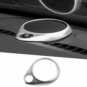 Silver Dashboard Speaker Trim Cover Decor Ring For Jeep Grand Cherokee 2011-2020 - Picture 1 of 7