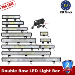 7-44inch 288W 126W 20" LED Work Light Bar Classic Driving Offroad Lamp ATV SUV - Foto 1 di 33