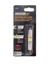 Johnson Level 555 Aluminum Line Level Easy Read Vial - Picture 1 of 1