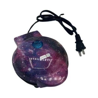 Mini máquina para hacer gofres Dash para individuos, Purple Galaxy Foto 1 de 4