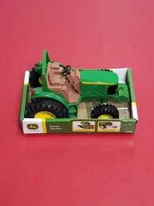 Original John Deere Licensed Die Cast & Plastic 8" Toy Tractor By Tomy New Farm - Picture 1 of 5