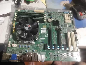 Płyta główna Supermicro x10sae I7 4770s 4 rdzenie 8 gwintów 16gb RAM przemysłowa - Zdjęcie 1 z 4
