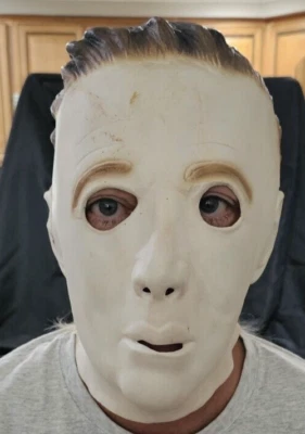 Michael Myers Halloween Movies Latex Mask Full Head Latex Hair Adult One Size - Image 1 of 4